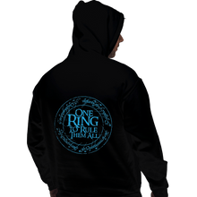 Load image into Gallery viewer, Shirts Zippered Hoodies, Unisex / Small / Black The One Ring
