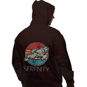 Shirts Pullover Hoodies, Unisex / Small / Dark Chocolate Vintage Serenity