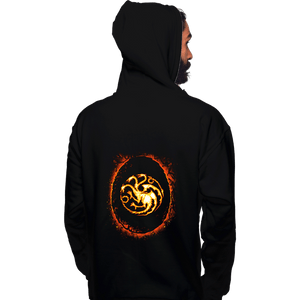 Daily_Deal_Shirts Pullover Hoodies, Unisex / Small / Black Egg Of The Dragon