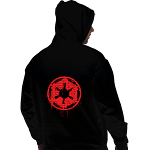 Shirts Pullover Hoodies, Unisex / Small / Black Imperial Spray