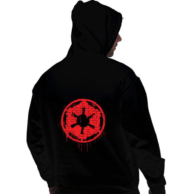 Shirts Pullover Hoodies, Unisex / Small / Black Imperial Spray