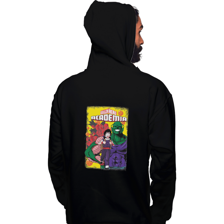 Shirts Zippered Hoodies, Unisex / Small / Black Dragon Hero Academy