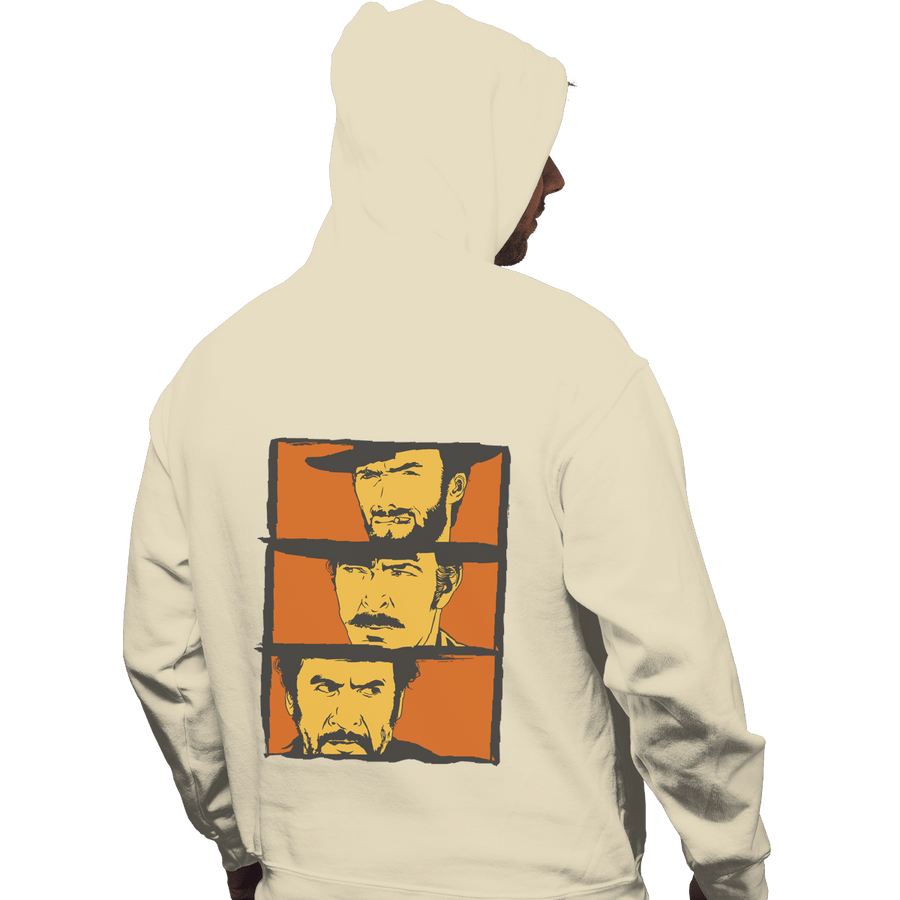 Shirts Zippered Hoodies, Unisex / Small / White The Good The Bad And The Ugly
