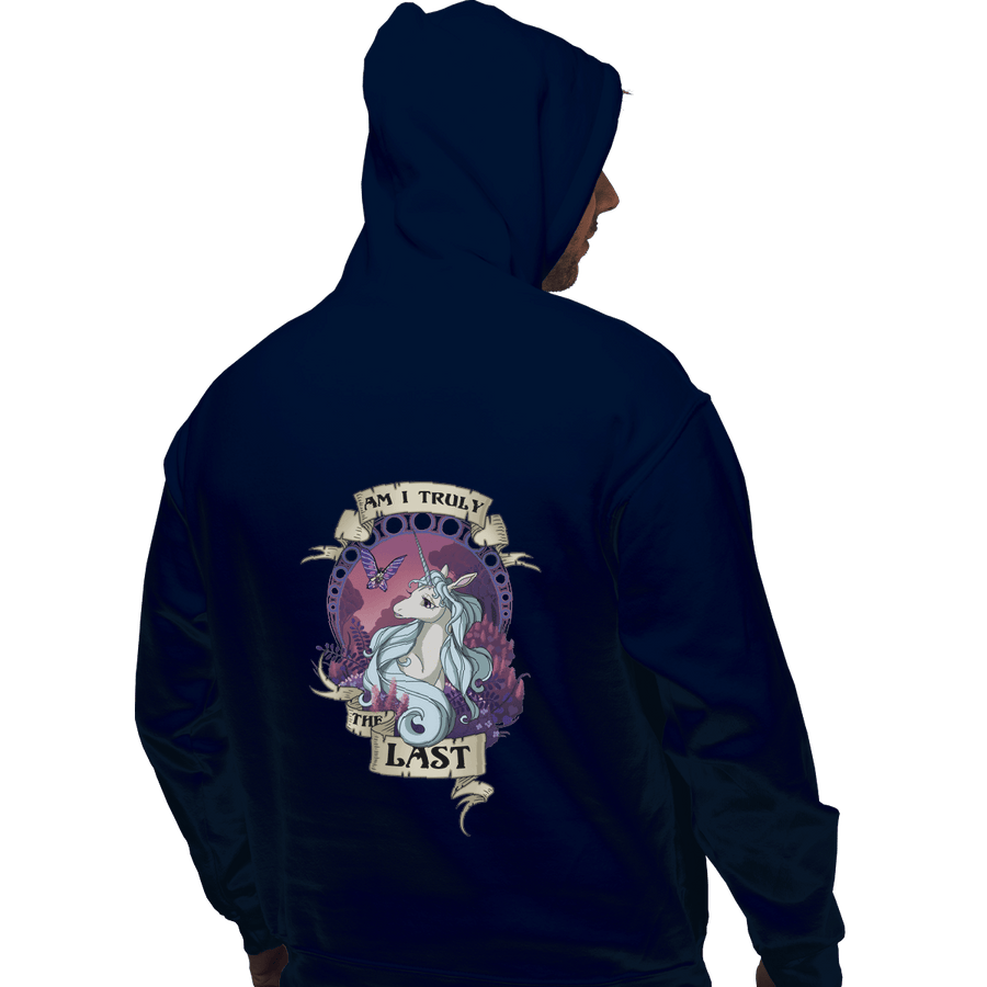Shirts Pullover Hoodies, Unisex / Small / Navy The Last