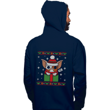 Load image into Gallery viewer, Shirts Pullover Hoodies, Unisex / Small / Navy Peltzer Christmas
