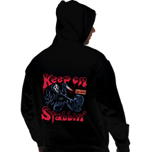 Load image into Gallery viewer, Secret_Shirts Pullover Hoodies, Unisex / Small / Black Keep On Stabbin&#39; Ghost
