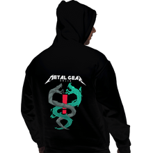 Load image into Gallery viewer, Shirts Zippered Hoodies, Unisex / Small / Black The Twin Snakes
