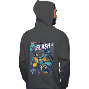 Shirts Pullover Hoodies, Unisex / Small / Charcoal Wolverine VS Slash