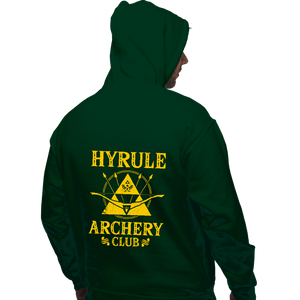 Daily_Deal_Shirts Pullover Hoodies, Unisex / Small / Forest Hyrule Archery Club