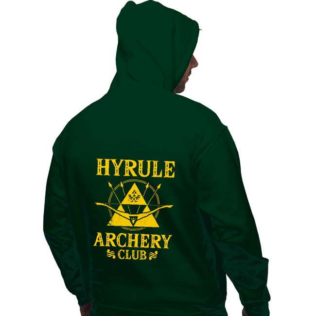 Daily_Deal_Shirts Pullover Hoodies, Unisex / Small / Forest Hyrule Archery Club