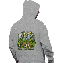 Load image into Gallery viewer, Daily_Deal_Shirts Pullover Hoodies, Unisex / Small / Sports Grey Happy Trees
