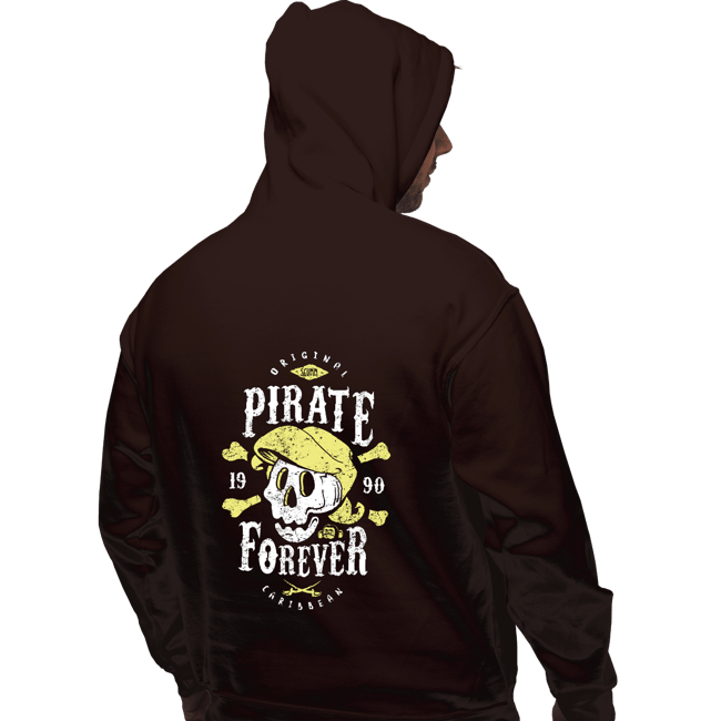 Shirts Pullover Hoodies, Unisex / Small / Dark Chocolate Pirate Forever