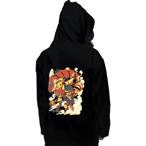 Daily_Deal_Shirts Pullover Hoodies, Unisex / Small / Black Chrono Heroes