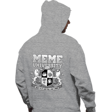 Load image into Gallery viewer, Secret_Shirts Pullover Hoodies, Unisex / Small / Sports Grey Meme University
