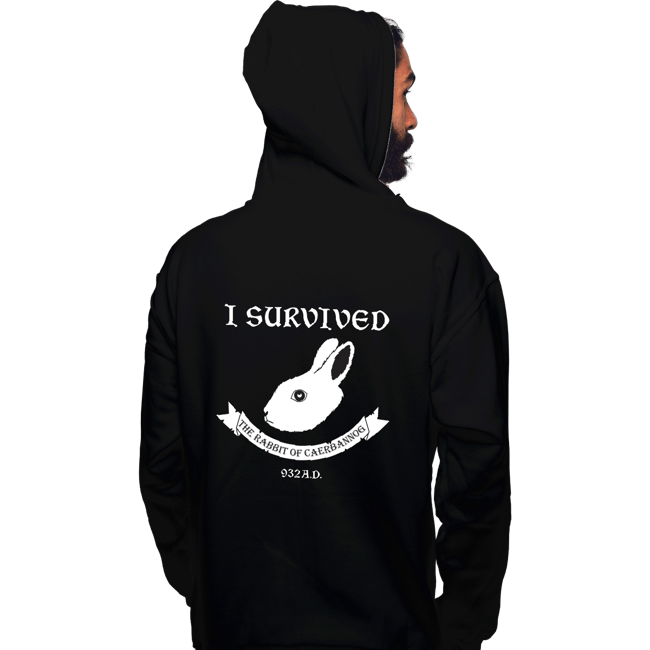 Shirts Pullover Hoodies, Unisex / Small / Black Rabbit