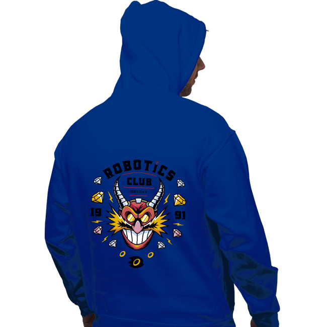 Shirts Pullover Hoodies, Unisex / Small / Royal Blue The Robotics Club