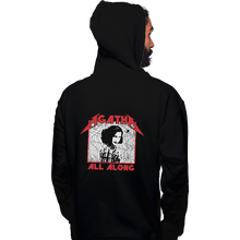 Load image into Gallery viewer, Shirts Pullover Hoodies, Unisex / Small / Black Agatha Metal
