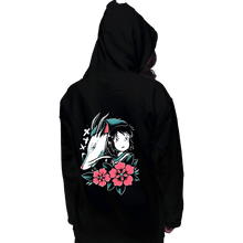 Load image into Gallery viewer, Daily_Deal_Shirts Pullover Hoodies, Unisex / Small / Black The Girl and the Dragon!
