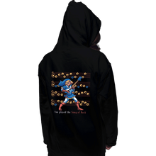 Load image into Gallery viewer, Shirts Pullover Hoodies, Unisex / Small / Black Song Of Rock

