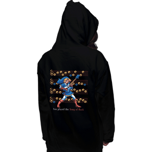 Shirts Pullover Hoodies, Unisex / Small / Black Song Of Rock