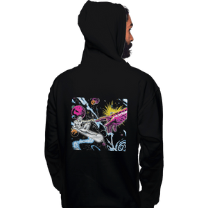 Shirts Zippered Hoodies, Unisex / Small / Black Creation Of Silver Surfer