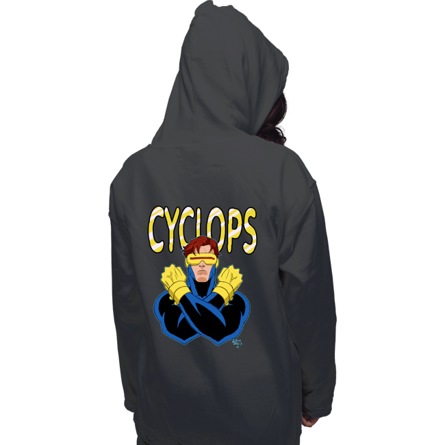 Daily_Deal_Shirts Pullover Hoodies, Unisex / Small / Charcoal Cyclops 97