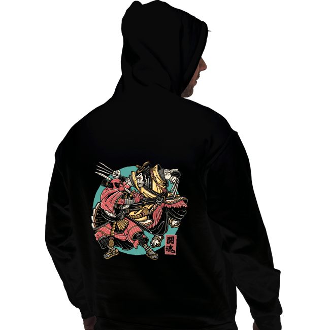 Daily_Deal_Shirts Pullover Hoodies, Unisex / Small / Black Fighting Spirit