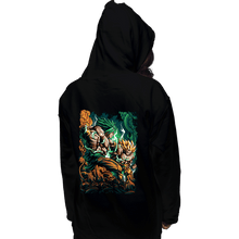 Load image into Gallery viewer, Daily_Deal_Shirts Pullover Hoodies, Unisex / Small / Black Saiyan Fight
