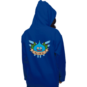 Secret_Shirts Pullover Hoodies, Unisex / Small / Royal Blue Slime Quest