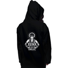 Load image into Gallery viewer, Shirts Zippered Hoodies, Unisex / Small / Black Xena Is My Homegirl
