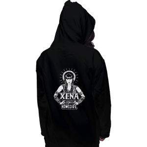 Shirts Zippered Hoodies, Unisex / Small / Black Xena Is My Homegirl