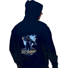 Load image into Gallery viewer, Shirts Pullover Hoodies, Unisex / Small / Navy Retro Ex-Soldier
