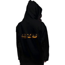 Load image into Gallery viewer, Shirts Pullover Hoodies, Unisex / Small / Black Jack O Lanterns
