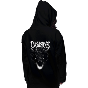 Secret_Shirts Pullover Hoodies, Unisex / Small / Black Dracarys Metal T-Shirt