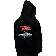 Load image into Gallery viewer, Secret_Shirts Pullover Hoodies, Unisex / Small / Black Initial D
