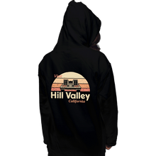 Load image into Gallery viewer, Daily_Deal_Shirts Pullover Hoodies, Unisex / Small / Black Visit Hill Valley
