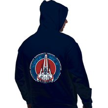 Load image into Gallery viewer, Daily_Deal_Shirts Pullover Hoodies, Unisex / Small / Navy Battlestar MKII
