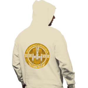 Shirts Pullover Hoodies, Unisex / Small / Sand Rebel Scum: Y-Wing Pilot