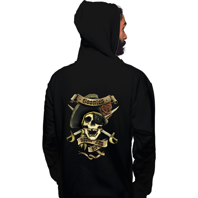 Daily_Deal_Shirts Pullover Hoodies, Unisex / Small / Black Goonies Tattoo