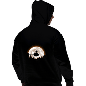 Shirts Pullover Hoodies, Unisex / Small / Black Moonlight Clouds