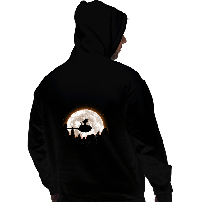 Shirts Pullover Hoodies, Unisex / Small / Black Moonlight Clouds