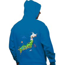 Load image into Gallery viewer, Secret_Shirts Pullover Hoodies, Unisex / Small / Sapphire Super Japan World Map
