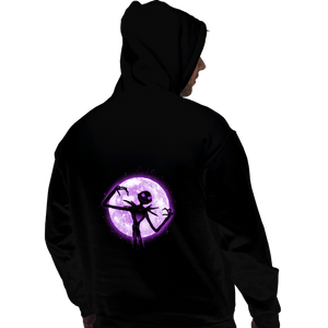 Shirts Pullover Hoodies, Unisex / Small / Black Moonlight Skeleton