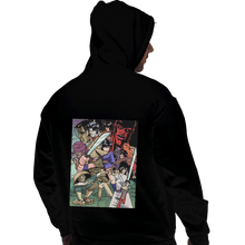 Load image into Gallery viewer, Shirts Pullover Hoodies, Unisex / Small / Black Ninja Scroll

