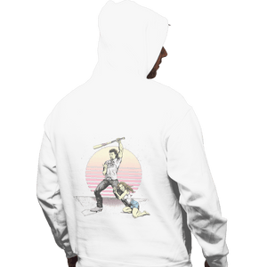 Shirts Zippered Hoodies, Unisex / Small / White Eastbound And Down