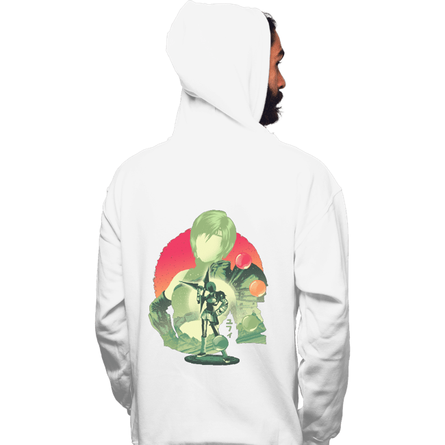 Daily_Deal_Shirts Pullover Hoodies, Unisex / Small / White Ninja Materia Hunter
