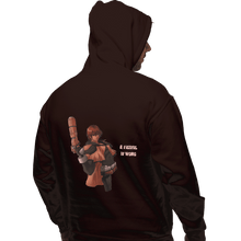 Load image into Gallery viewer, Shirts Zippered Hoodies, Unisex / Small / Dark Chocolate A FistFul Of Wong
