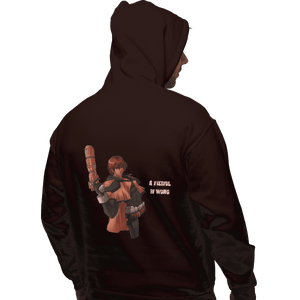 Shirts Zippered Hoodies, Unisex / Small / Dark Chocolate A FistFul Of Wong