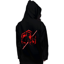 Load image into Gallery viewer, Shirts Pullover Hoodies, Unisex / Small / Black Double-Bladed Warrior
