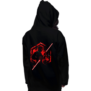 Shirts Pullover Hoodies, Unisex / Small / Black Double-Bladed Warrior